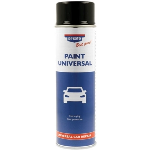 bombe peinture 500 ml noir brillant - european aerosols