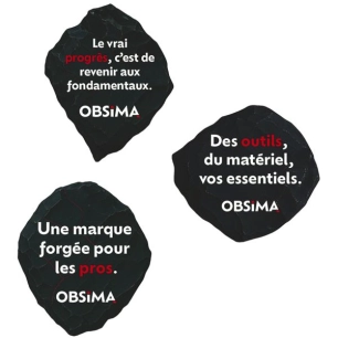 lot de 3 adhesifs au sol obsima