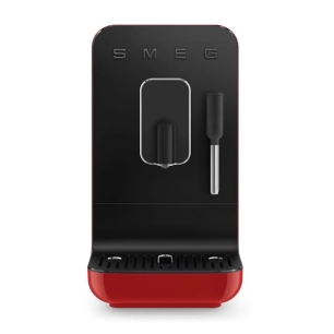 machine auto broyeur inox - 19 bars - 4 boissons - vapeur/eau chaude - rã©servoir 1,4 l - salzburg red - smeg pem