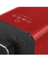 machine auto broyeur inox - 19 bars - 4 boissons - vapeur/eau chaude - rã©servoir 1,4 l - salzburg red - smeg pem