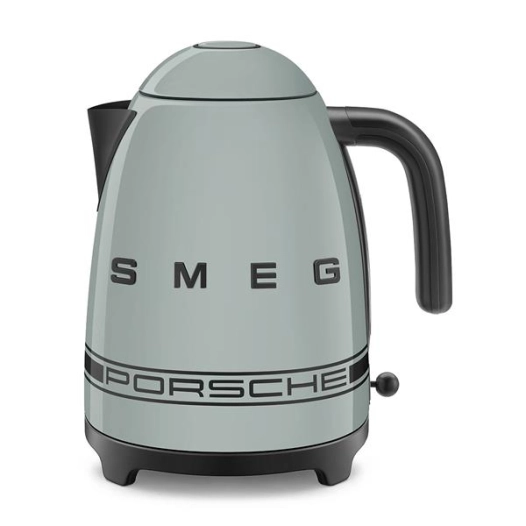 bouilloire 1,7 l - 2400 w - arrãªt auto 100â°c - filtre inox - base 360â° - shade green - smeg pem