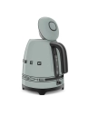 bouilloire 1,7 l - 2400 w - arrãªt auto 100â°c - filtre inox - base 360â° - shade green - smeg pem