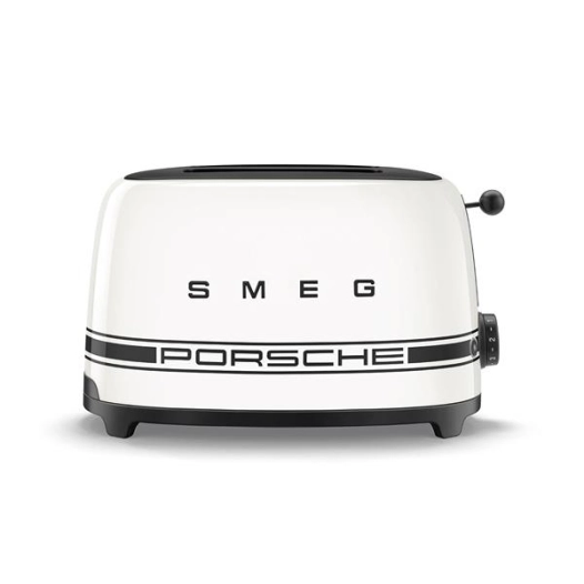 toaster 2 tr - 6 niv - rã©chauffage - dã©congã©lation - bagel - centrage auto - tiroir inox - carrara white - smeg pem
