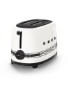 toaster 2 tr - 6 niv - rã©chauffage - dã©congã©lation - bagel - centrage auto - tiroir inox - carrara white - smeg pem