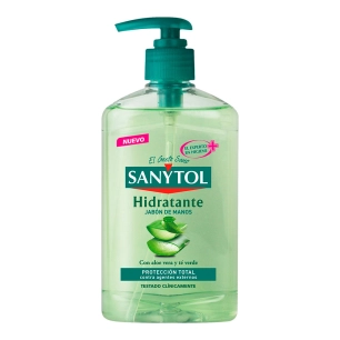 savon pour les mains nourrissant à l'aloe vera et au thé vert 250 ml