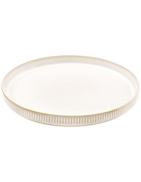 6 assiette dessert agora beige - amefa medard de noblat