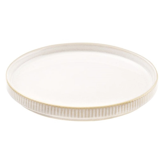 assiette cocktail/couvercle agora beige - amefa medard de noblat