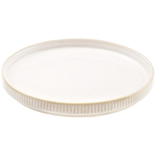 assiette cocktail/couvercle agora beige - amefa medard de noblat