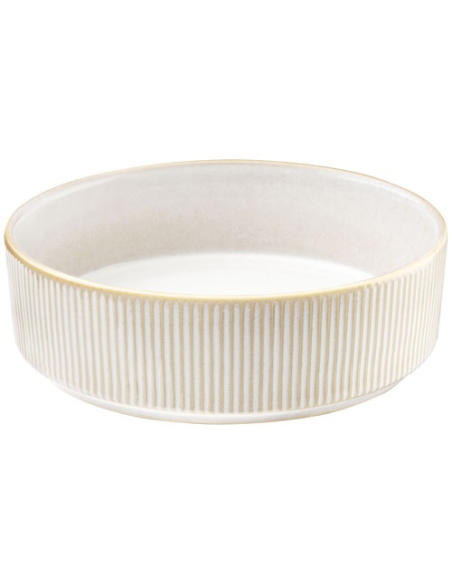 6 assiette bol empilable agora beige - amefa medard de noblat