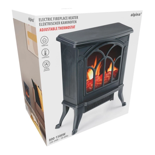 chauffage / cheminée électrique ptc 800 - 1500 w