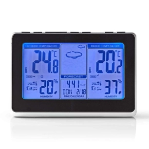 nedis station météo - west400bk - nedis