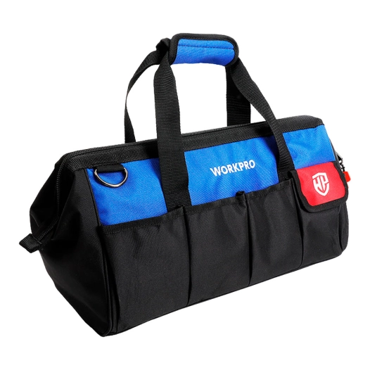 sac à outils compartiment principal à fermeture éclair + 13 poches, 460 mm