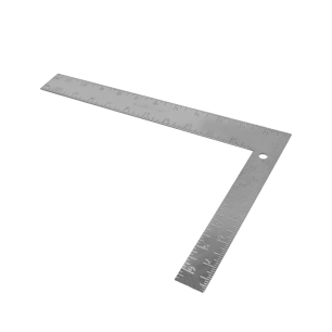 équerre de charpentier, métrique-sae, 200 x 300 mm