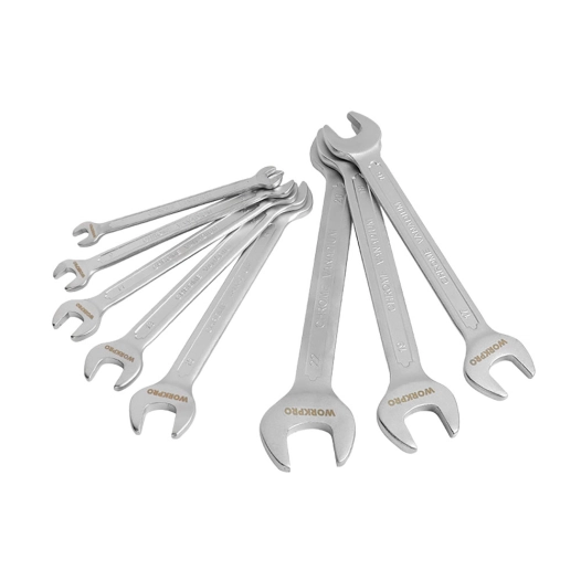 jeu de 8 clés à double extrémité cr-v