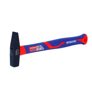 marteau de machiniste avec manche en fibre de verre, 500 g
