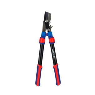 sécateur d'élagage deux mains à lame frappe (bypass), extensible 625 - 925 mm, diamètre de coupe maximum 44 mm, économie d'effor