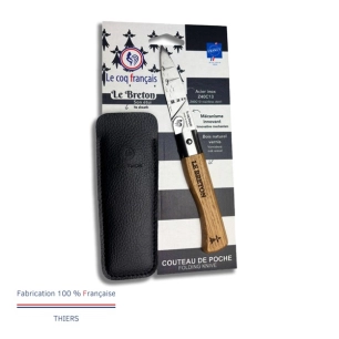 prã©sentoir + 6 cartes duo le breton - chãªne + ã©tui - french touch arts ld