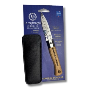 prã©sentoir + 6 cartes duo chemin de saint-jacques - chãªne + ã©tui - french touch arts ld