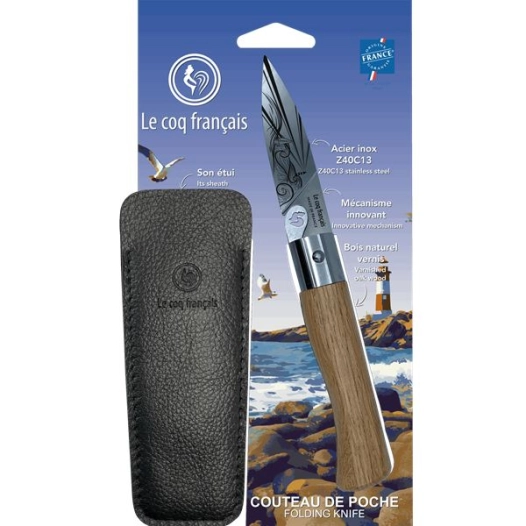 prã©sentoir + 6 cartes duo nautique marin - chãªne + ã©tui - french touch arts ld