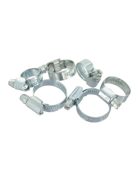 Assortiment de 6 colliers à bande 10 à 35mm