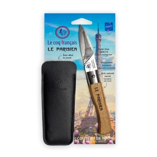 prã©sentoir + 6 cartes duo le parisien - chãªne + ã©tui - french touch arts ld