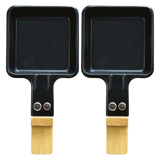 poelon carre manche bois meuuuh lot/2 - little balance