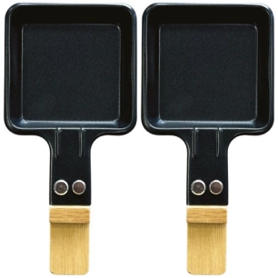 poelon carre manche bois meuuuh lot/2 - little balance