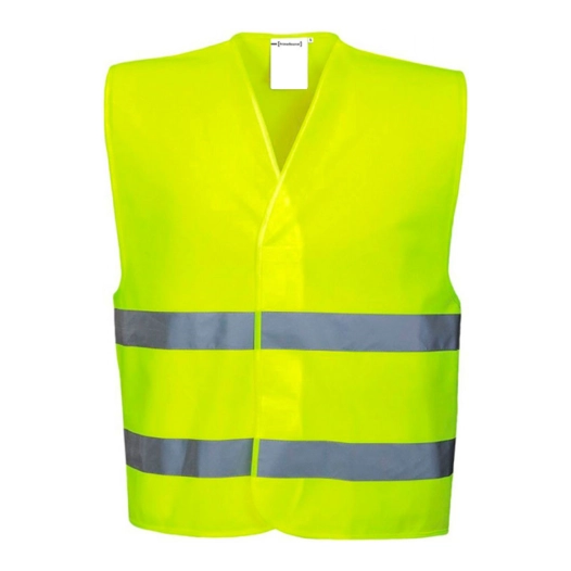 gilet haute visibilité jaune fluorescent taille m