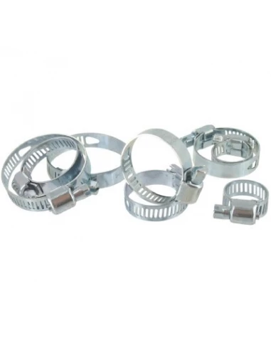 Assortiment 12 colliers à bande perforée 12 8