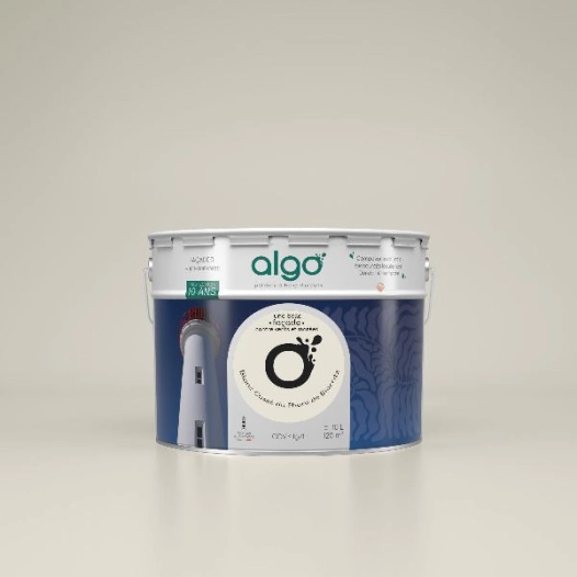 peint.faã§ade ext. blanche ã  base coquilles st-jacques blanc cassã© 10 l - algo paint ld