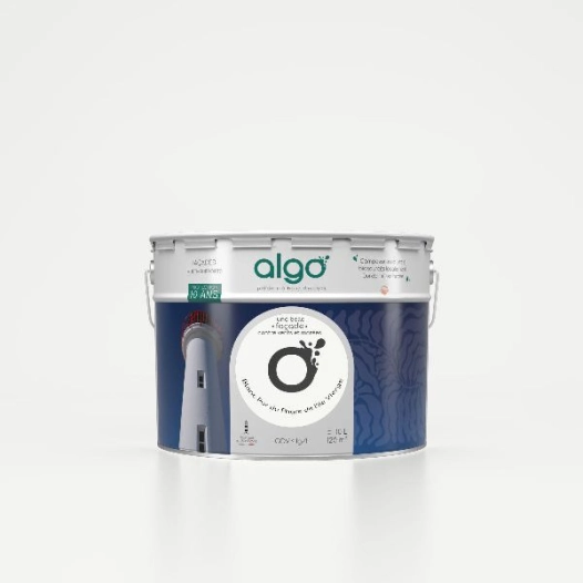 peint.faã§ade ext. blanche ã  base coquilles st-jacques blanc pur 10 l - algo paint ld