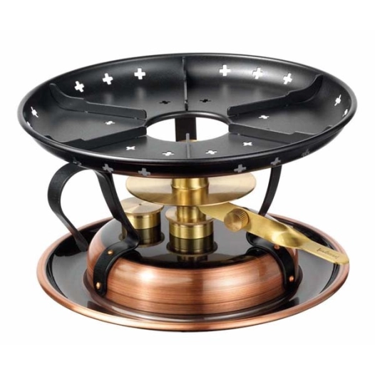 rechaud fondue classic*cuivre patine*7565 - stockli