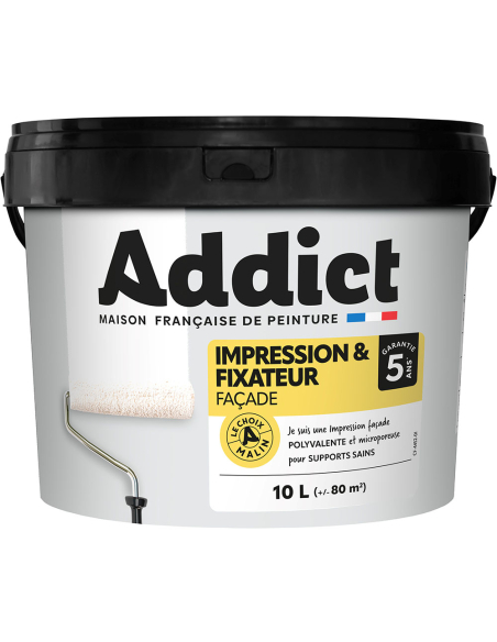 impression et fixateur façade acrylique 10 l impression et fixateur façade acrylique 10 l - addict