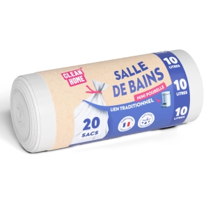 sacs poubelle salle de bain 10l rouleau de 20 sacs poubelle salle de bain 10l rouleau de 20 - publi embal