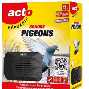 répulsif ultrasons pigeons répulsif ultrasons pigeons - acto