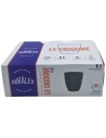 gigogne noir gobelet 9 cl x6 - duralex scop sa