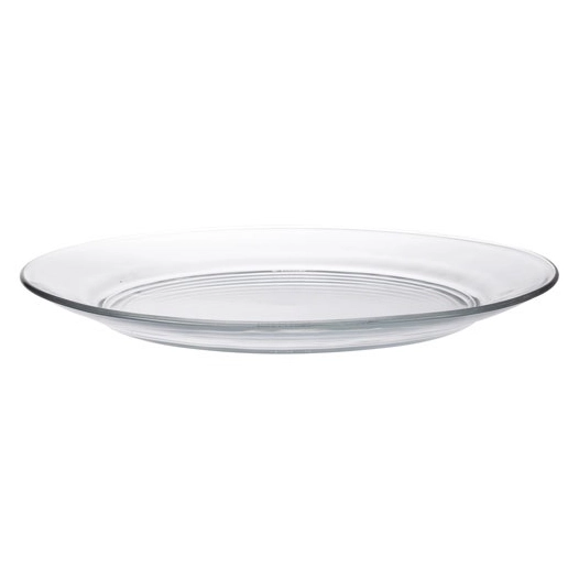 lys transparent assiette plate 28 cm - duralex scop sa