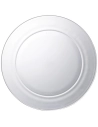 lys transparent assiette plate 28 cm - duralex scop sa