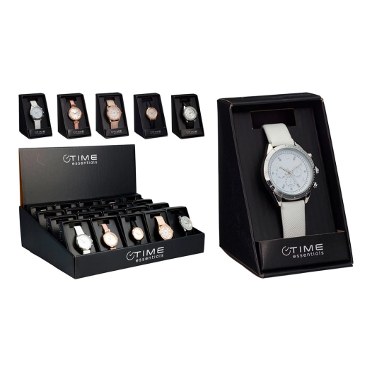 montre bracelet, modèles/couleurs variés, 23,5 x 3,6 x 1 cm