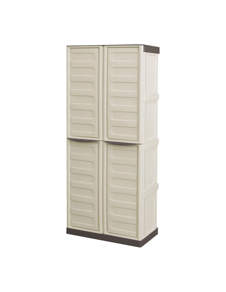 Armoire Haute Spazio ART PLAST Rangement extérieur polyvalent et durable - ART PLAST