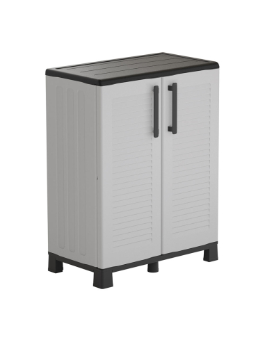 Armoire Basse Polypropylène Rangement compact et résistant à l'humidité - ART PLAST