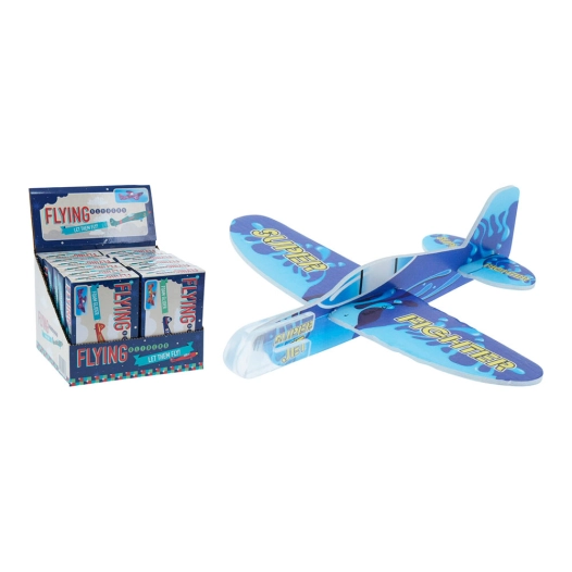 avion planeur en mousse 9 x 6 x 2,5 cm couleurs assorties, 5 uts