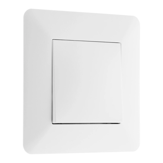 Bouton poussoir encastrable 10A – ARTEZO Blanc