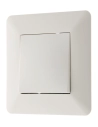Bouton poussoir encastrable 10A – ARTEZO Blanc
