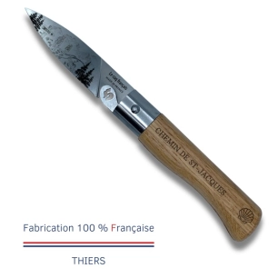 rã©assort de 12 ctx de poche le coq a chemin de saint-jacques - chãªne - french touch arts ld