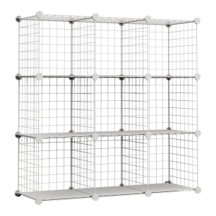 étagère modulaire en métal titan c9 blanc