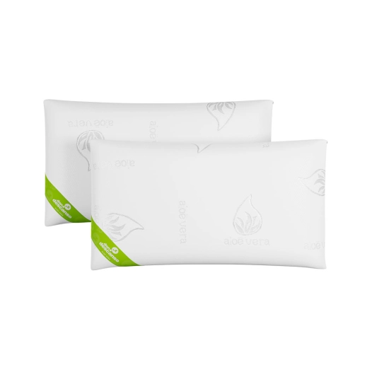 coussin en flocons d'aloe vera 70 cm 2 pièces