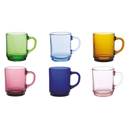Tasse multi teinte versailles 26cl lot de 6 - duralex scop sa