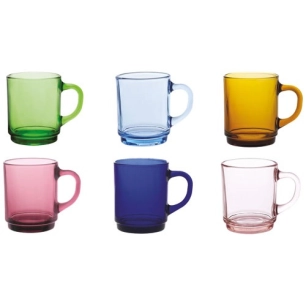 Tasse multi teinte versailles 26cl lot de 6 - duralex scop sa