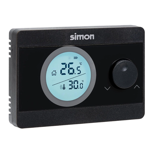 thermostat marche/arrêt numérique noir